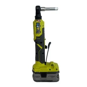 Ryobi ONE+ 18V 3/8 in Cordless Ratchet P344 with 4.0Ah Lithium+ Battery P108